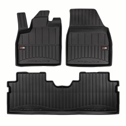 Tappetini compatibili con Bestune T90 dal 2023 in poi, su misura in Gomma TPE